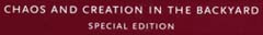Chaos And Ctreation In The Backyard (Special Edition) (2005)