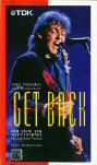 Фильм "Get Back" - лицевая сторона обложки